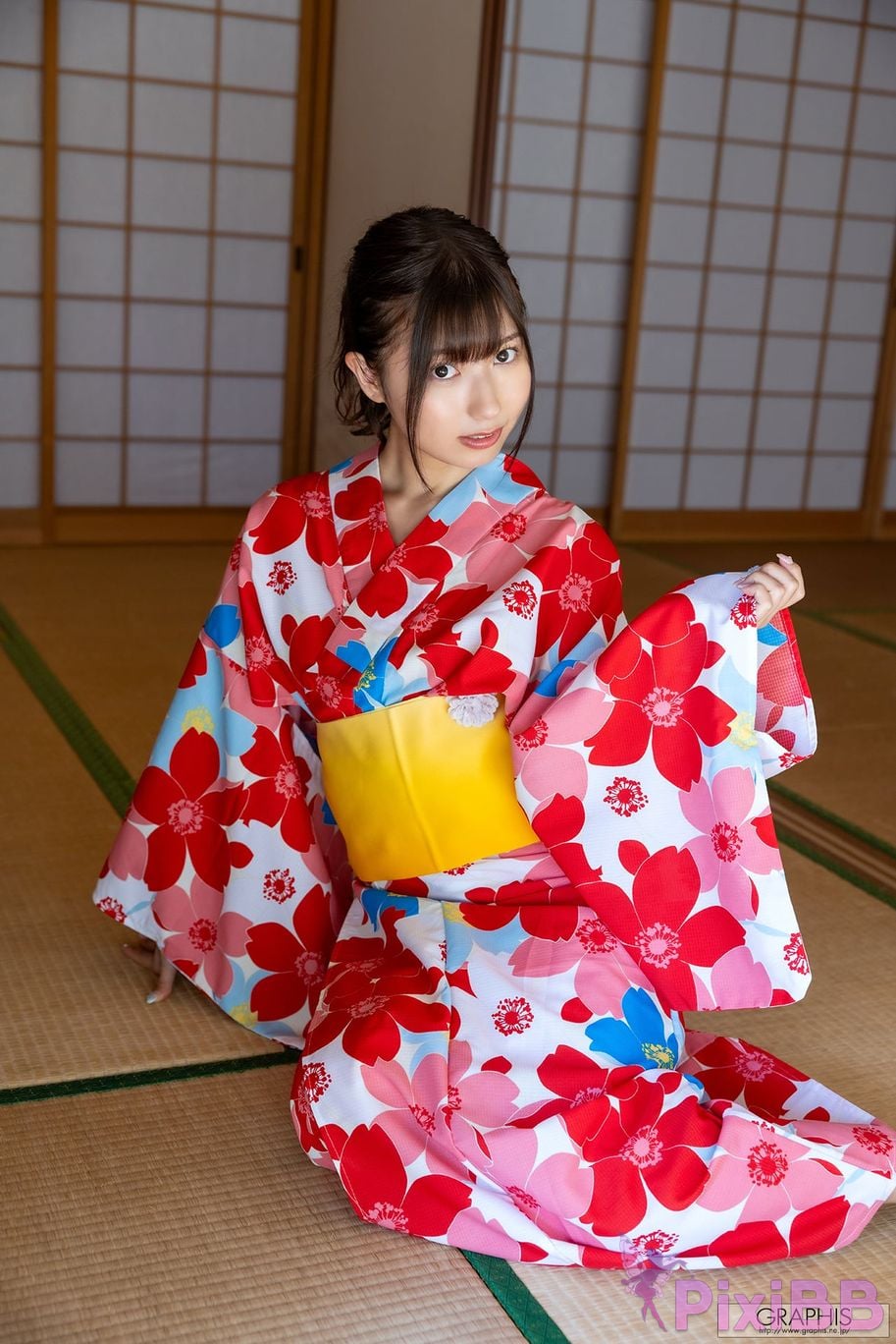 Japanese Idol Miyu Aizawa Graphis New Year s Holiday SPECIAL 2025 2026 Come Across Vol.6 7 8 9 PixiBB.COM 005