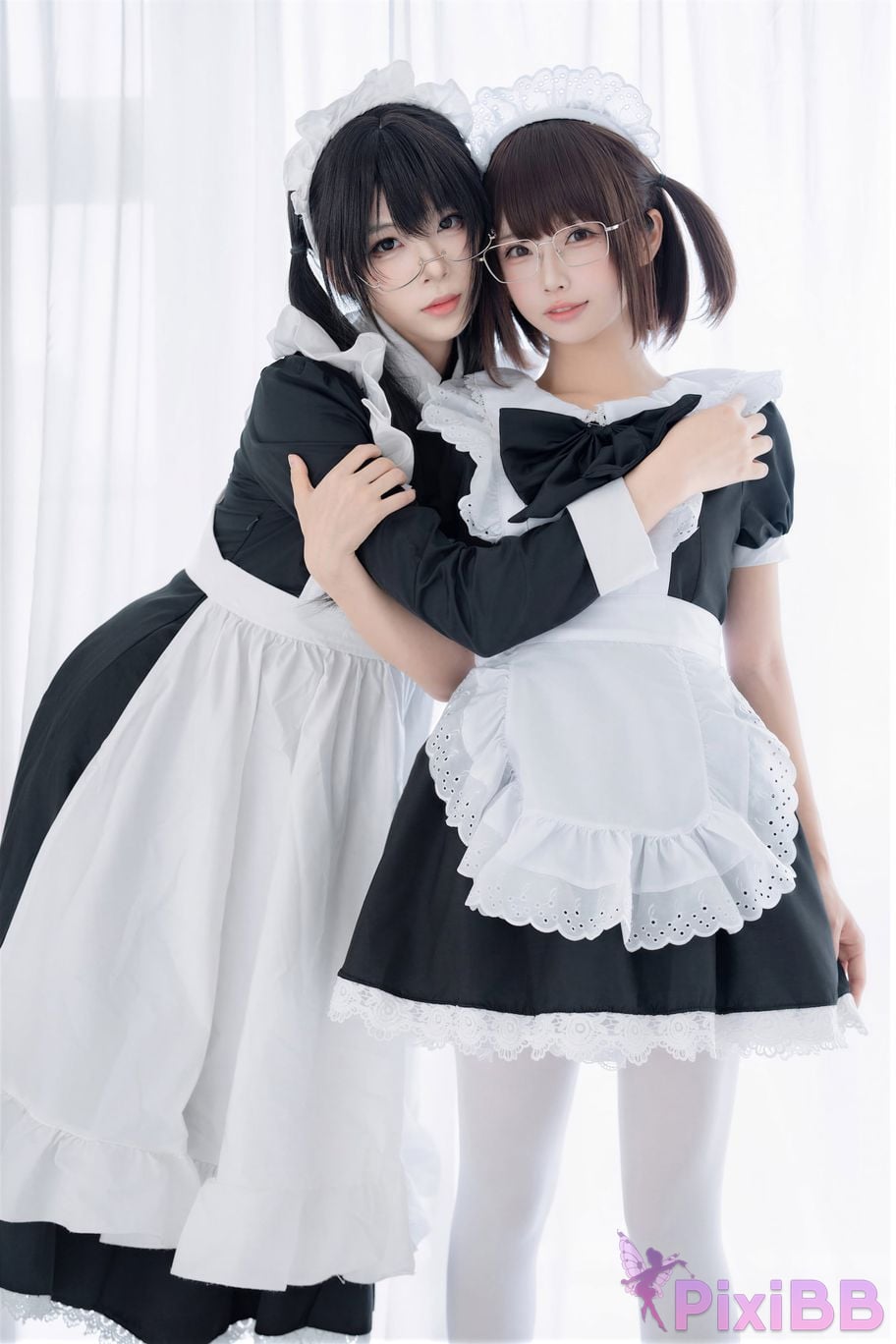 Cosplayer Senior Sister Xuan Xiao One hundred thousand precious volts double maid PixiBB.COM 089