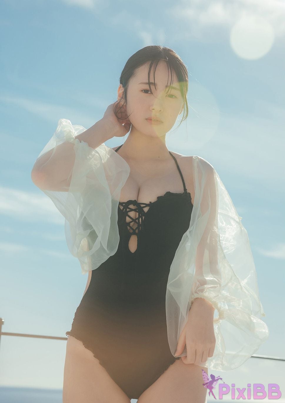 Japanese Idol Miu Shirahama Mito White Muse Spisan gravure photo book PixiBB.COM 033