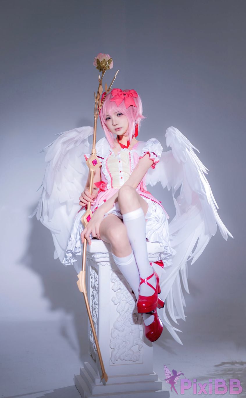 Cosplayer Nucleic acid sauce X Good looking white tiger internet celebrity Welfare Ji full scale COS PixiBB.COM 004