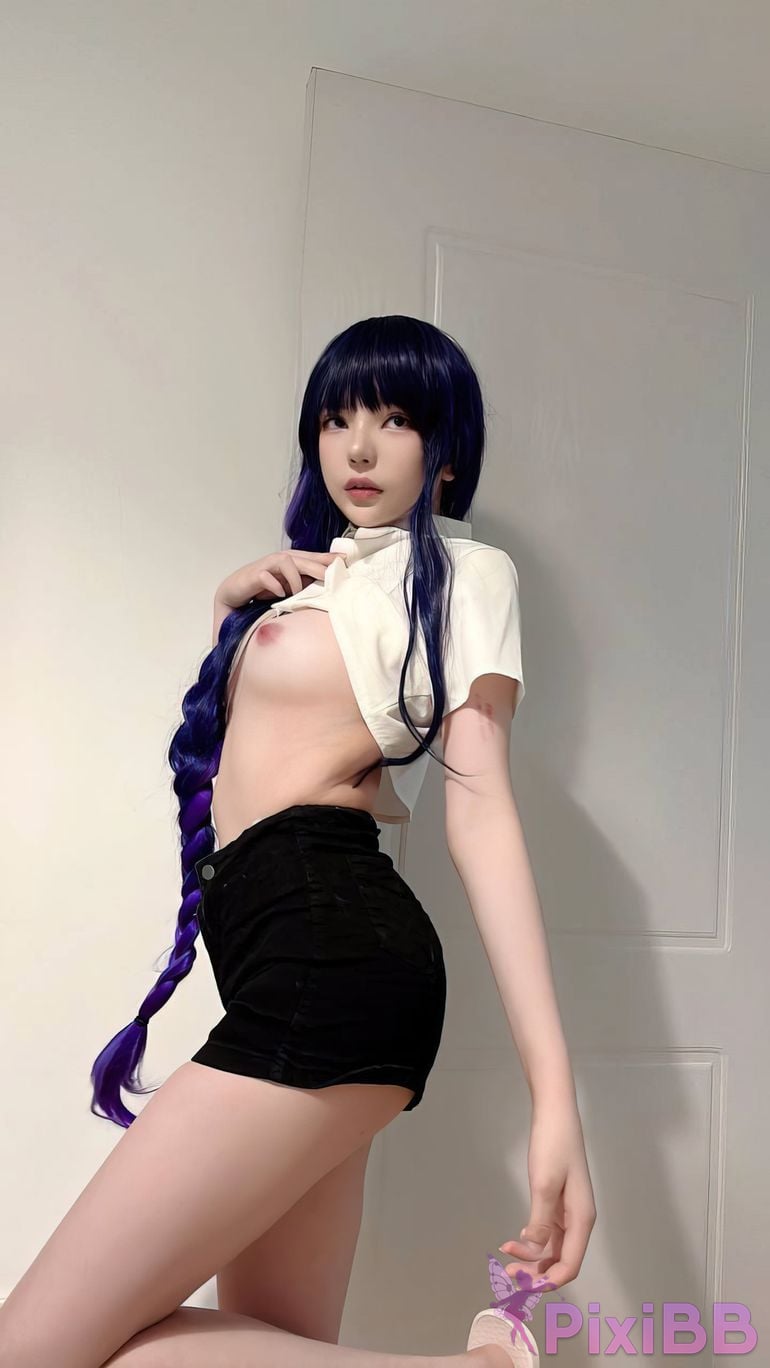 Cosplayer Nucleic acid sauce X Good looking white tiger internet celebrity Welfare Ji full scale COS PixiBB.COM 013