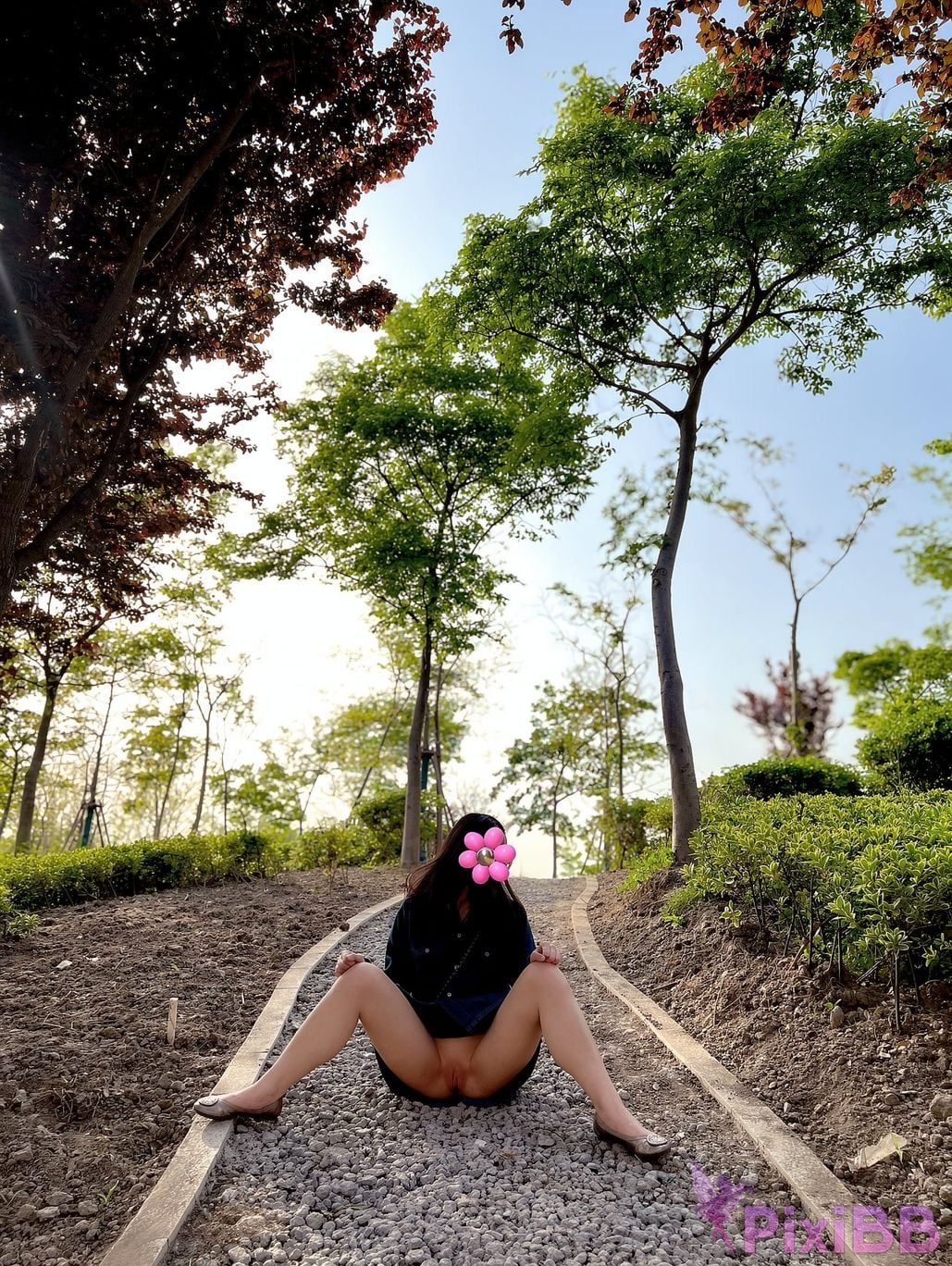 OtherXXX Qiuzi china Wife training outdoor exposure PixiBB.COM 029