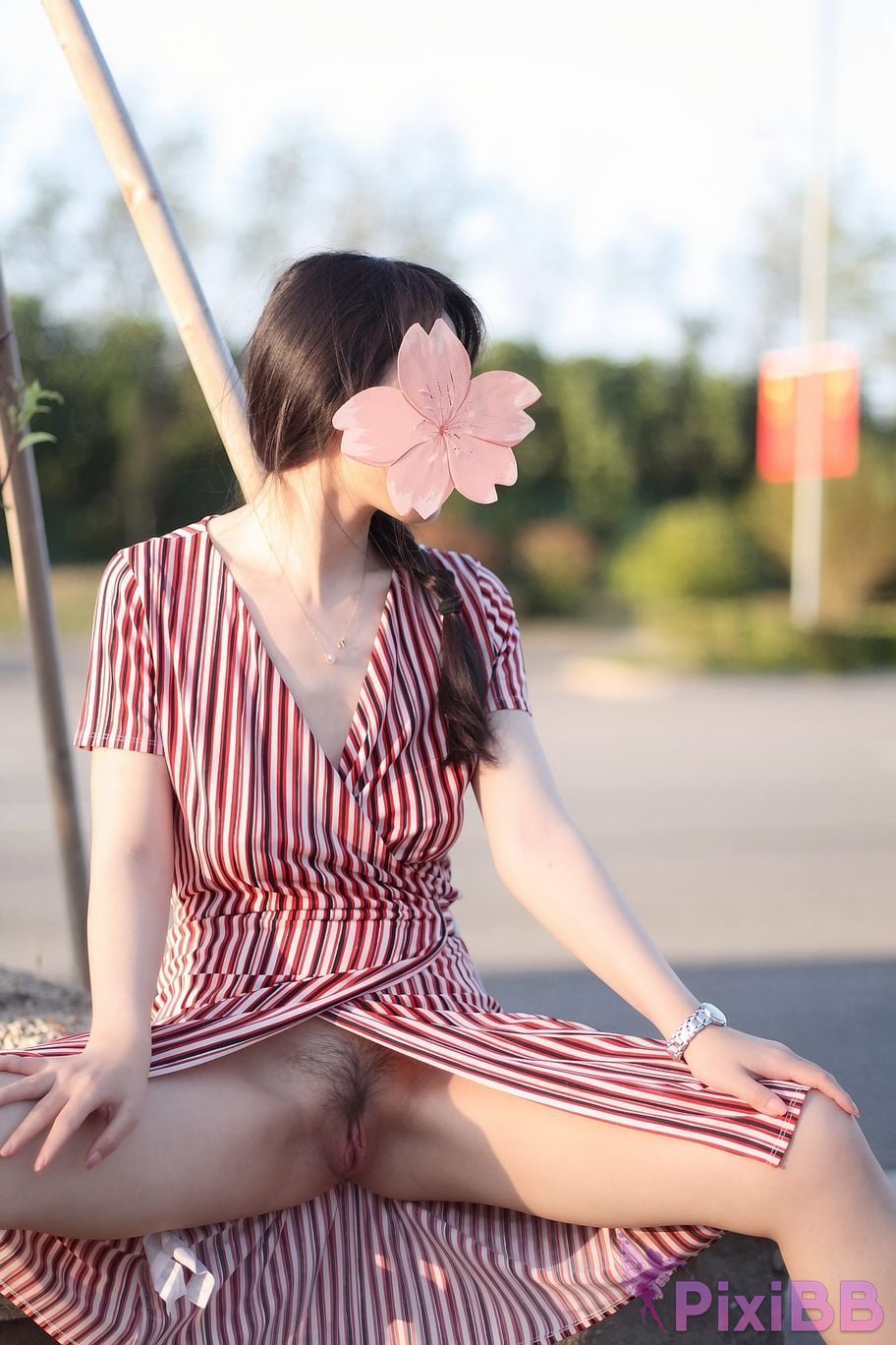 OtherXXX Qiuzi china Wife training outdoor exposure PixiBB.COM 056