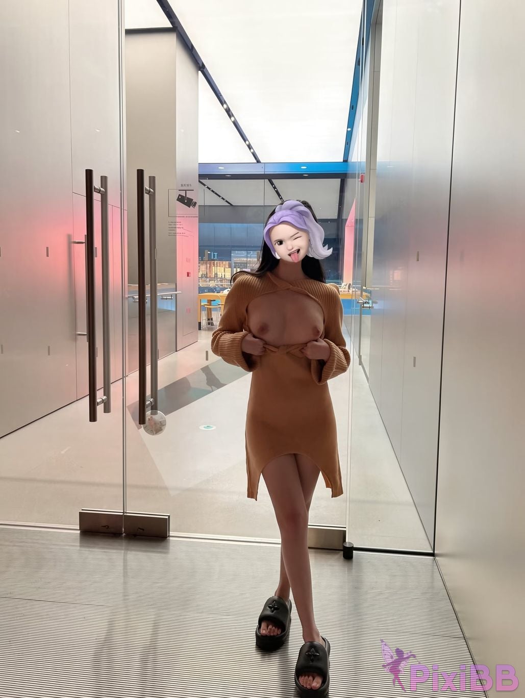 OtherXXX Amysexyy168 China Eastern Airlines stewardess c Cup beauty contrasts the best stunner PixiBB.COM 021