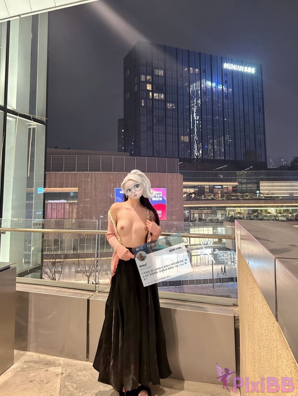 OtherXXX Amysexyy168 China Eastern Airlines stewardess c Cup beauty contrasts the best stunner PixiBB.COM 109