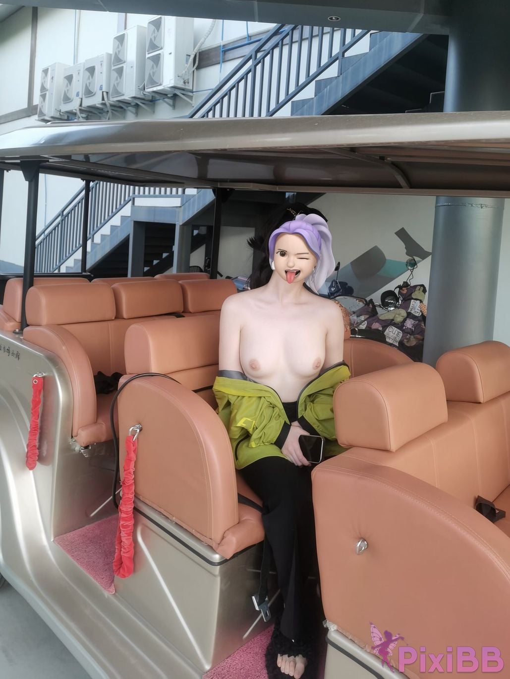 OtherXXX Amysexyy168 China Eastern Airlines stewardess c Cup beauty contrasts the best stunner PixiBB.COM 126