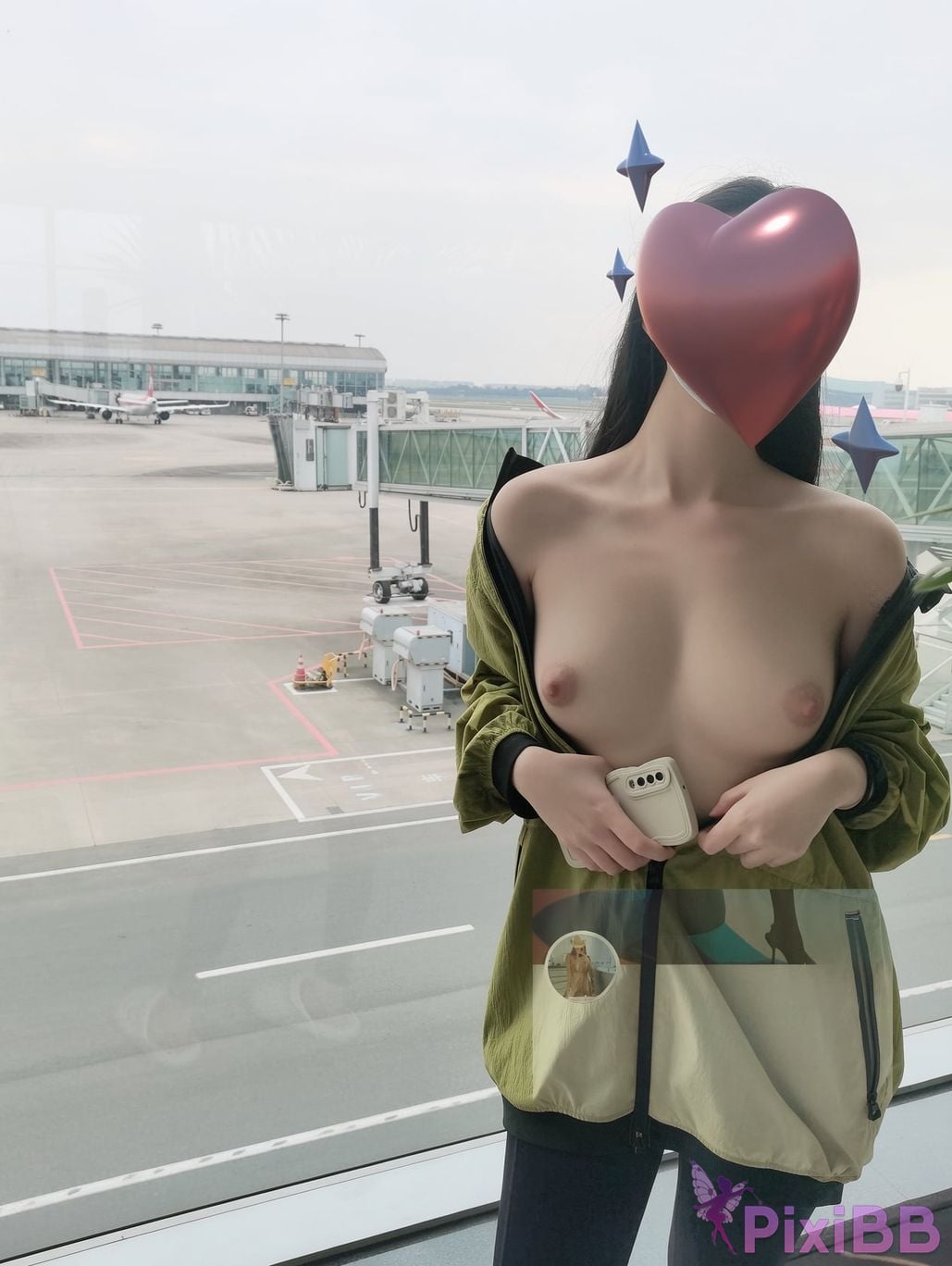 OtherXXX Amysexyy168 China Eastern Airlines stewardess c Cup beauty contrasts the best stunner PixiBB.COM 139