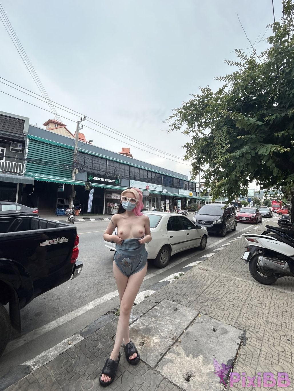 OtherXXX Amysexyy168 China Eastern Airlines stewardess c Cup beauty contrasts the best stunner PixiBB.COM 143