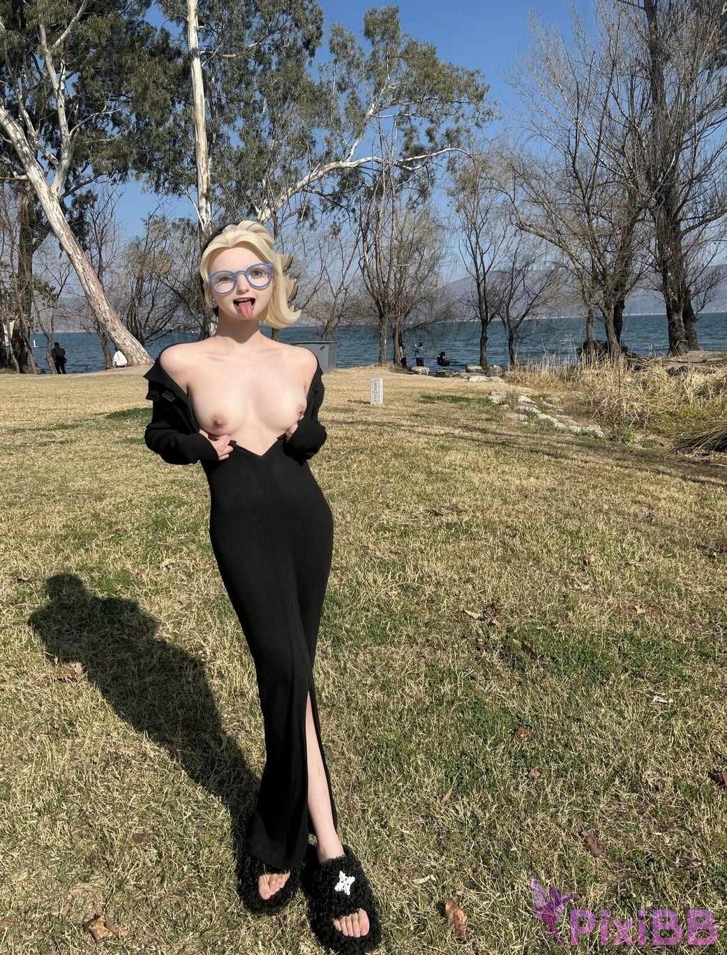 OtherXXX Amysexyy168 China Eastern Airlines stewardess c Cup beauty contrasts the best stunner PixiBB.COM 159