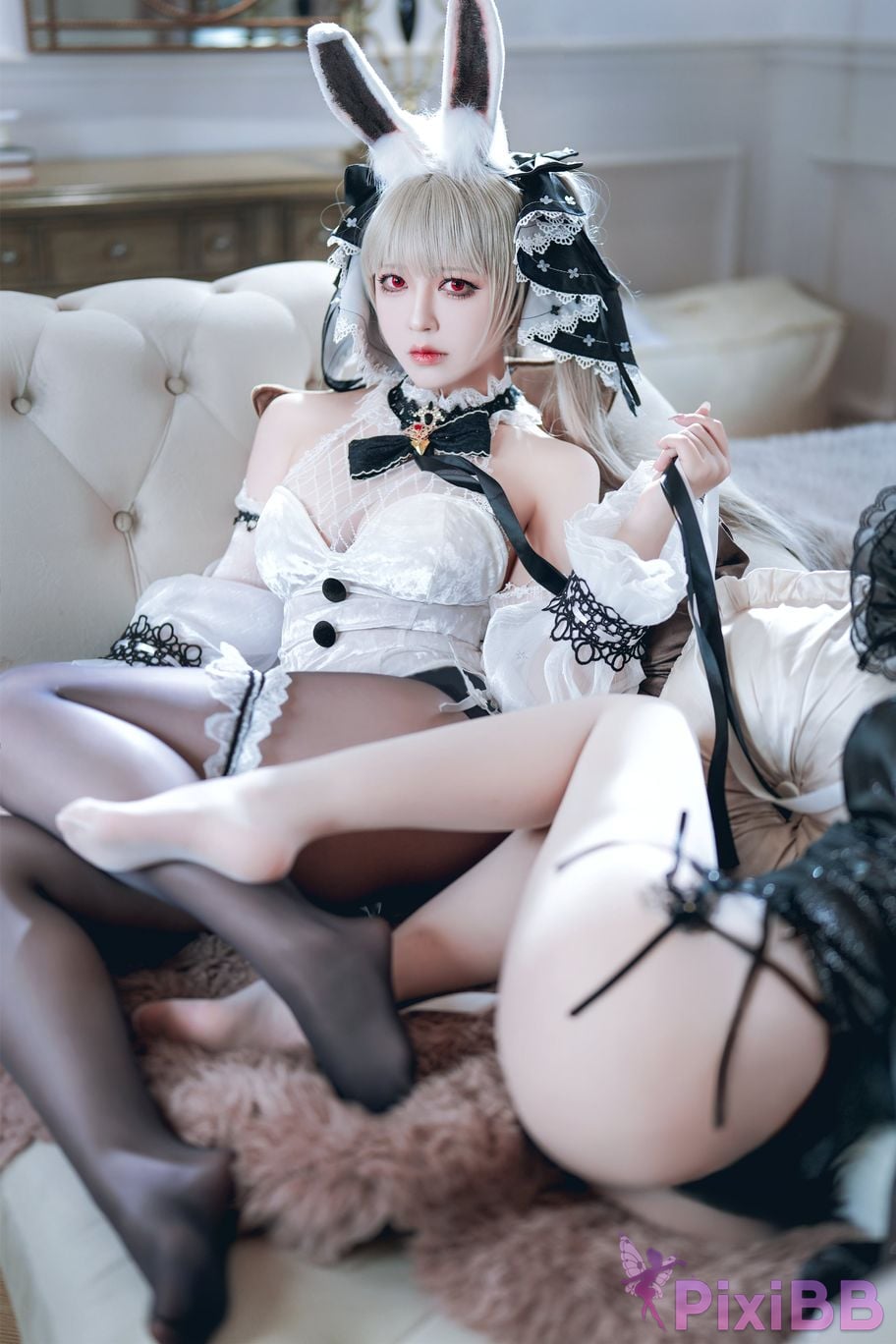 Coser Mian bing xian er and Ban ban zi PixiBB.COM 014