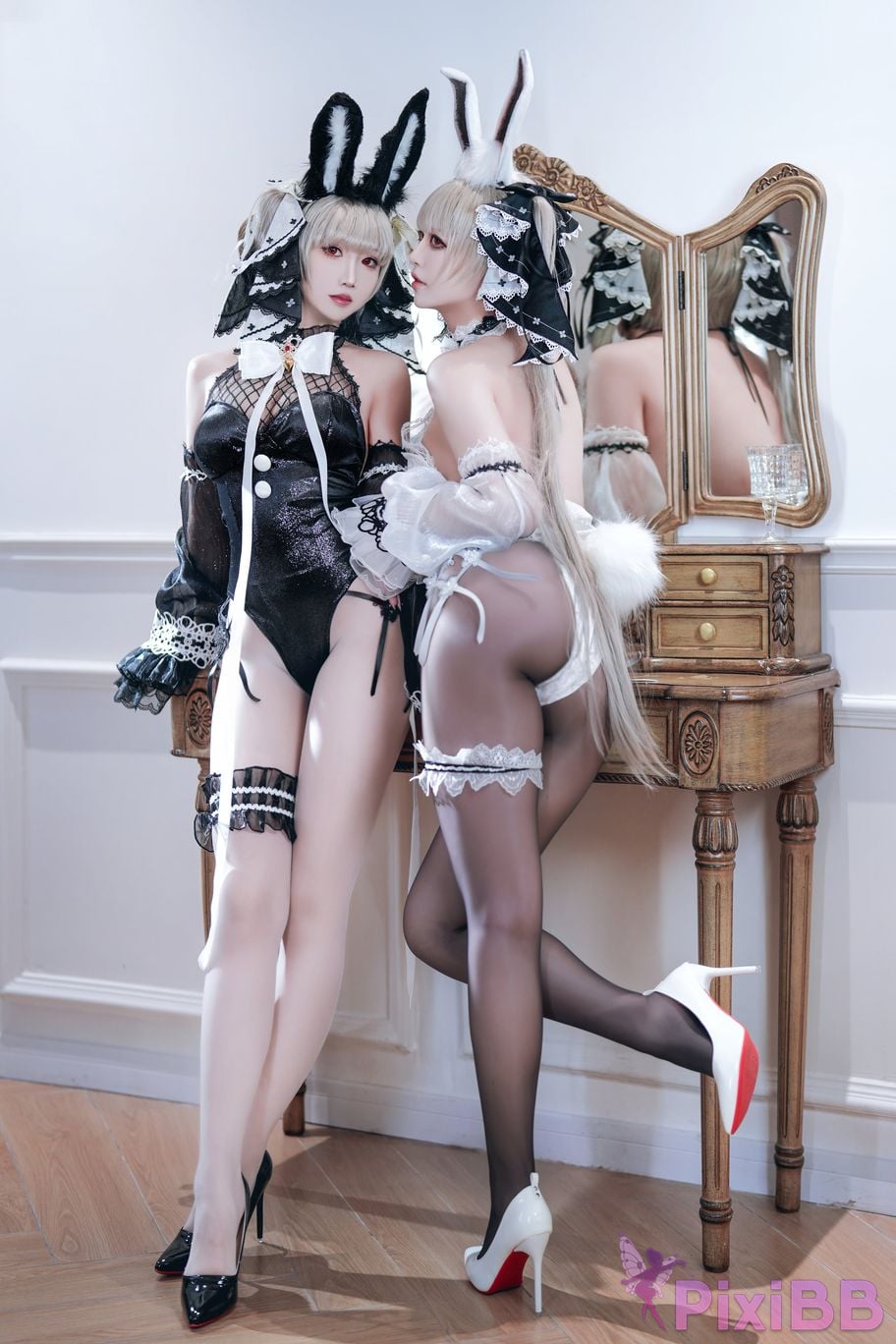 Coser Mian bing xian er and Ban ban zi PixiBB.COM 025