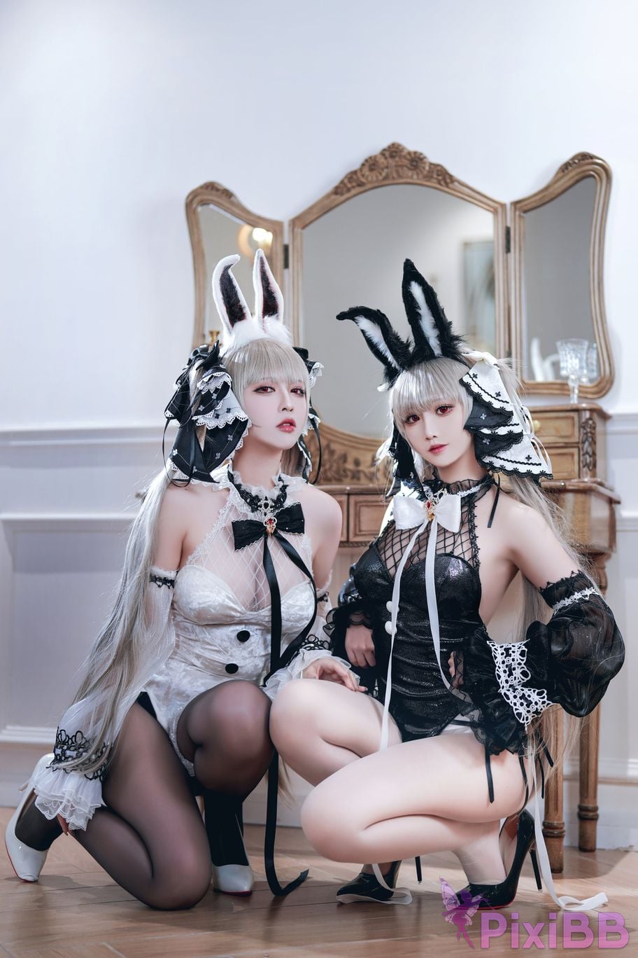 Coser Mian bing xian er and Ban ban zi PixiBB.COM 027