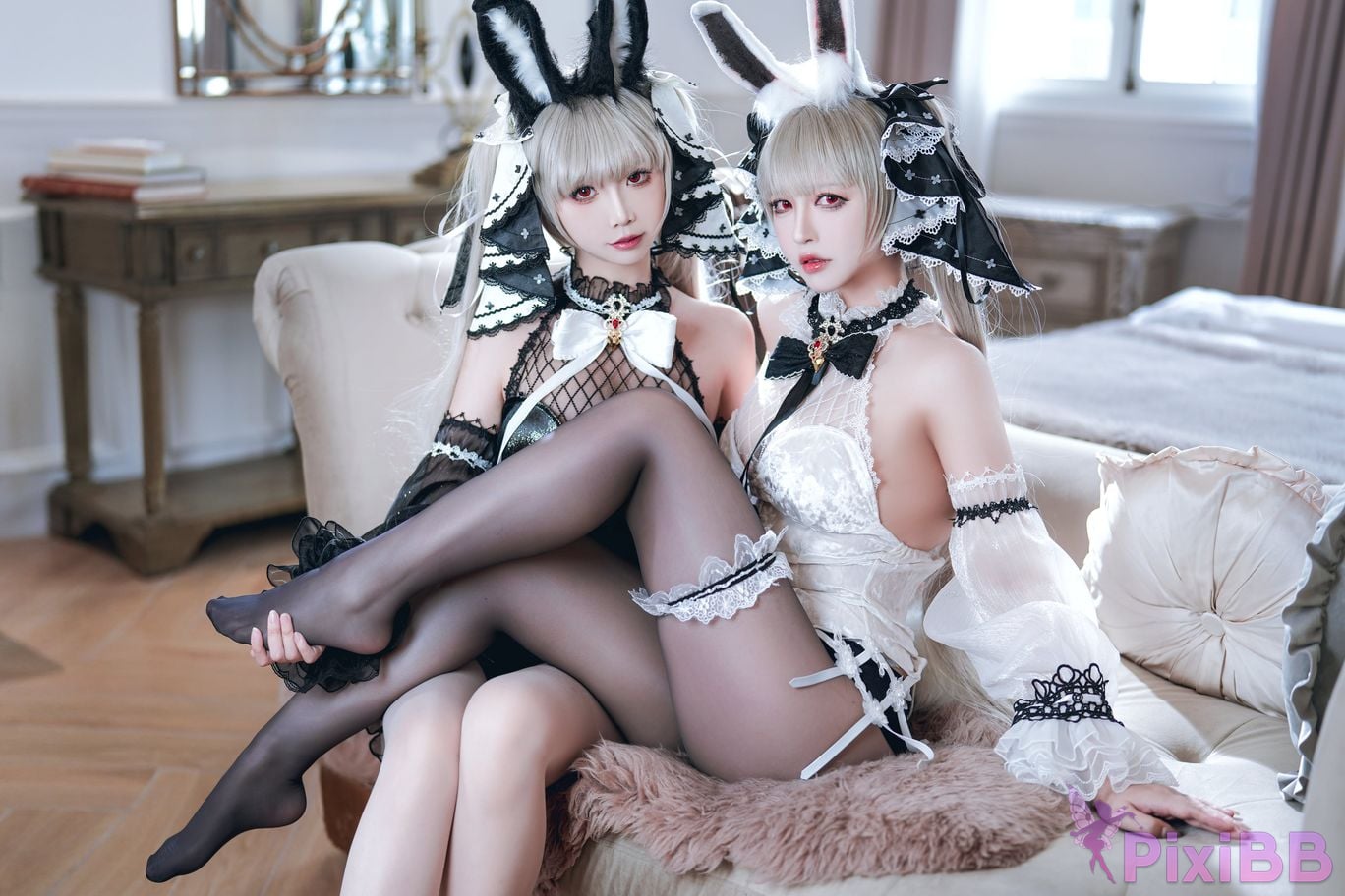 Coser Mian bing xian er and Ban ban zi PixiBB.COM 034