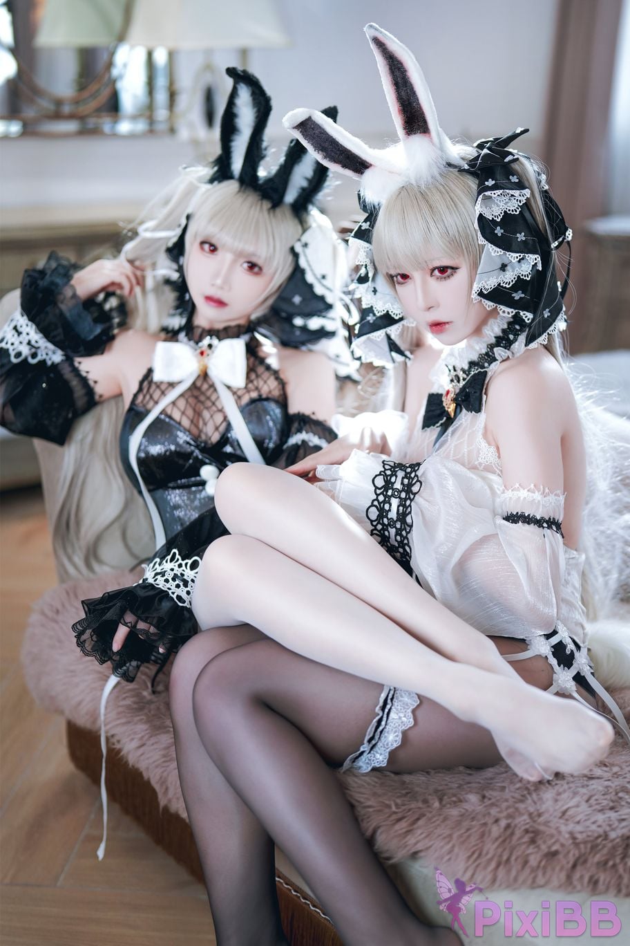 Coser Mian bing xian er and Ban ban zi PixiBB.COM 045