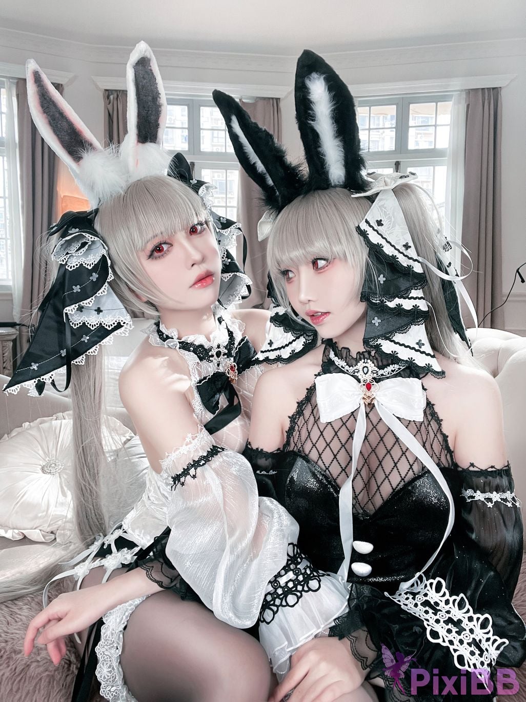 Coser Mian bing xian er and Ban ban zi PixiBB.COM 046