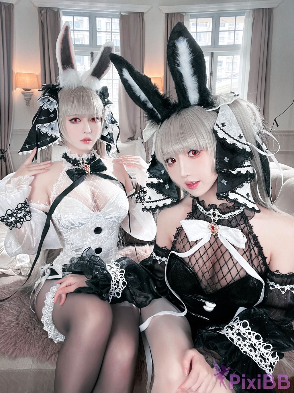 Coser Mian bing xian er and Ban ban zi PixiBB.COM 050