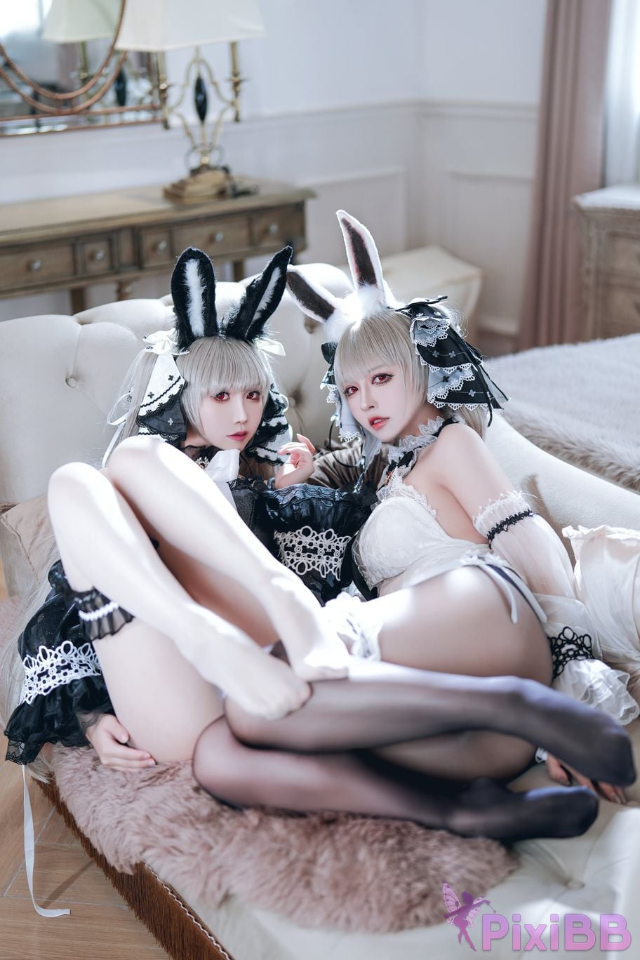 Coser Mian bing xian er and Ban ban zi PixiBB.COM 057