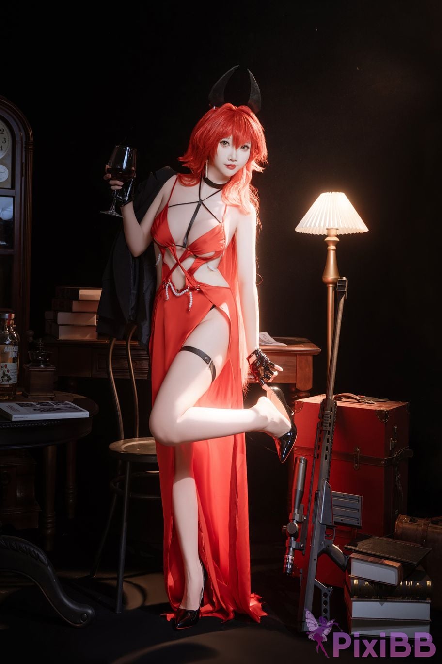 Coser Mian bing xian er Nikke PixiBB.COM 019