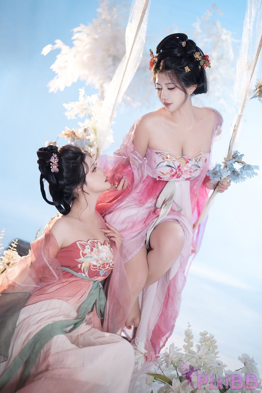 Coser Xing lan shi lan lan jiao lan mei ya and Natsuko PixiBB.COM 003