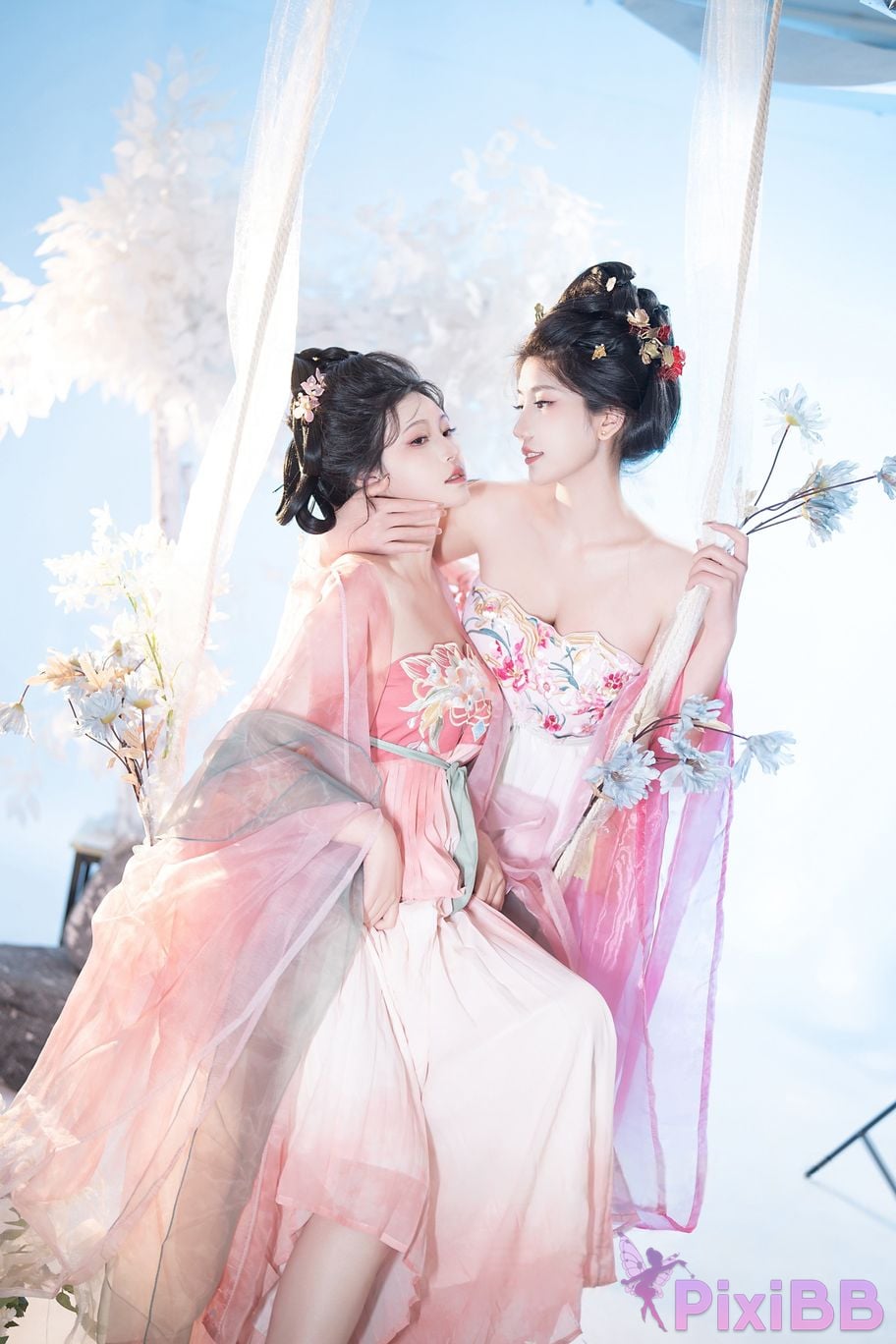 Coser Xing lan shi lan lan jiao lan mei ya and Natsuko PixiBB.COM 007