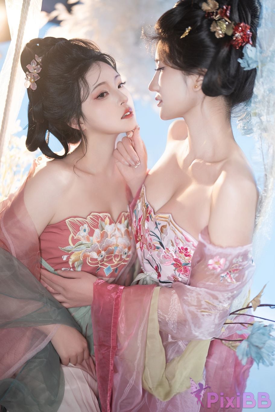 Coser Xing lan shi lan lan jiao lan mei ya and Natsuko PixiBB.COM 009