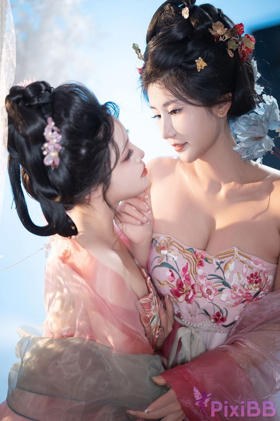 Coser Xing lan shi lan lan jiao lan mei ya and Natsuko PixiBB.COM 010
