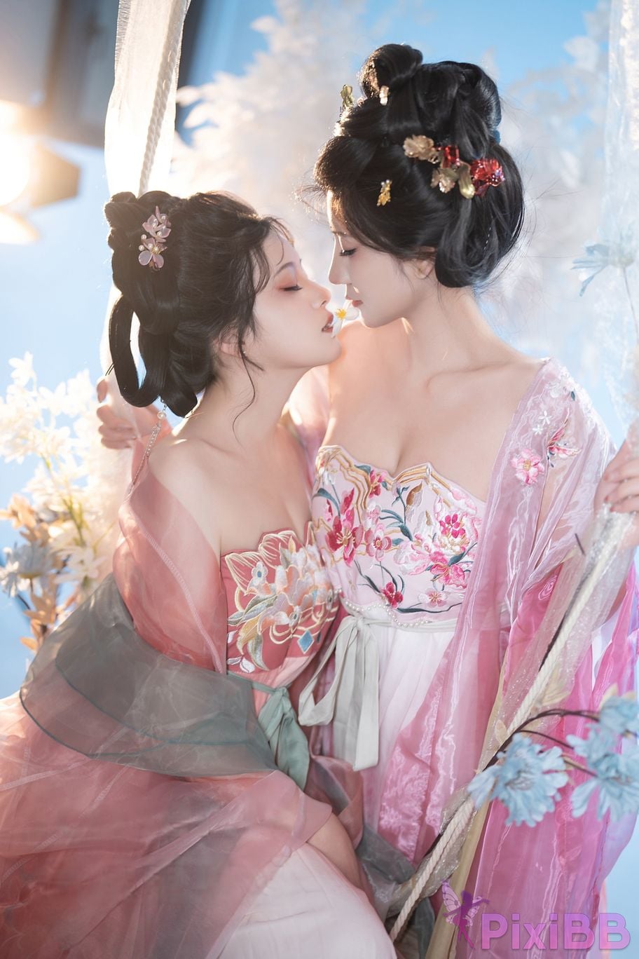 Coser Xing lan shi lan lan jiao lan mei ya and Natsuko PixiBB.COM 012