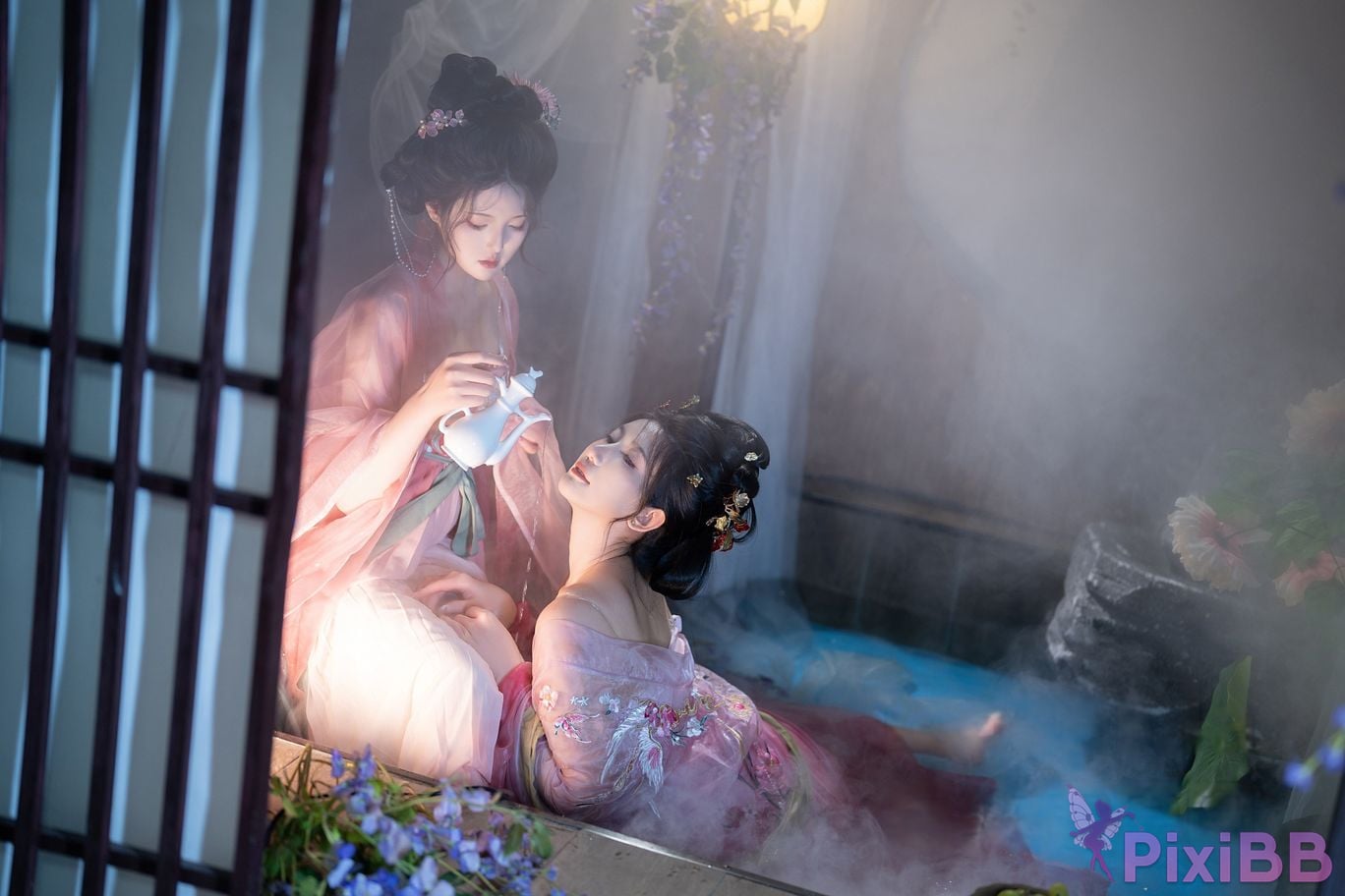 Coser Xing lan shi lan lan jiao lan mei ya and Natsuko PixiBB.COM 018