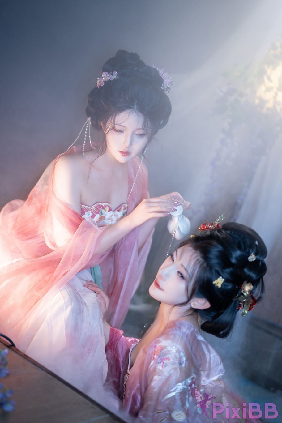 Coser Xing lan shi lan lan jiao lan mei ya and Natsuko PixiBB.COM 020
