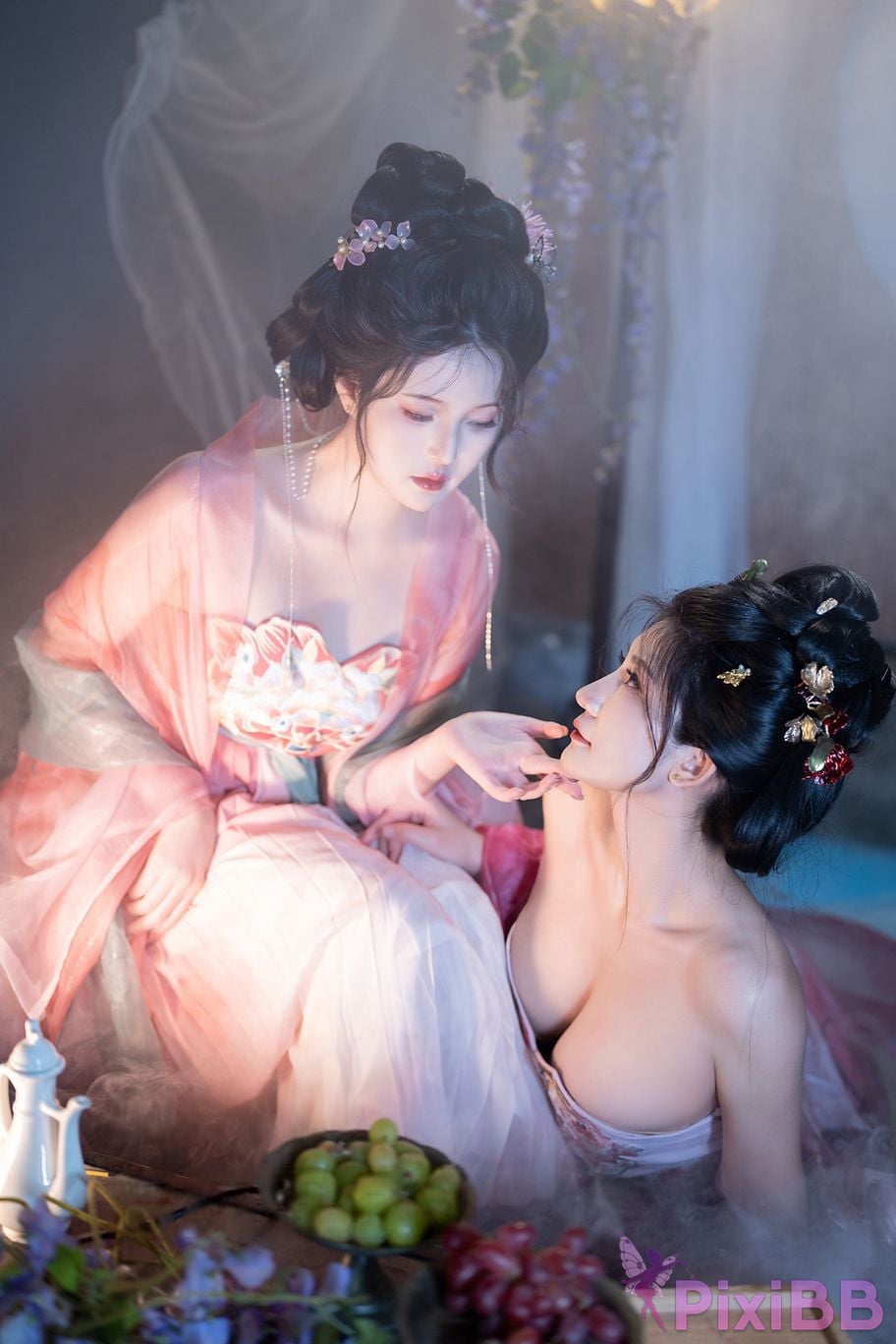 Coser Xing lan shi lan lan jiao lan mei ya and Natsuko PixiBB.COM 022