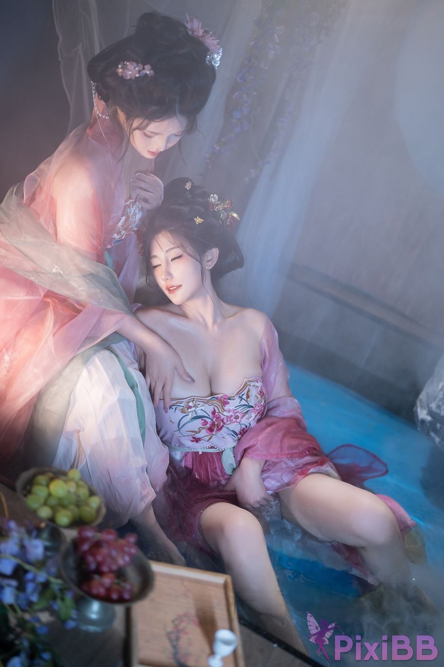 Coser Xing lan shi lan lan jiao lan mei ya and Natsuko PixiBB.COM 027