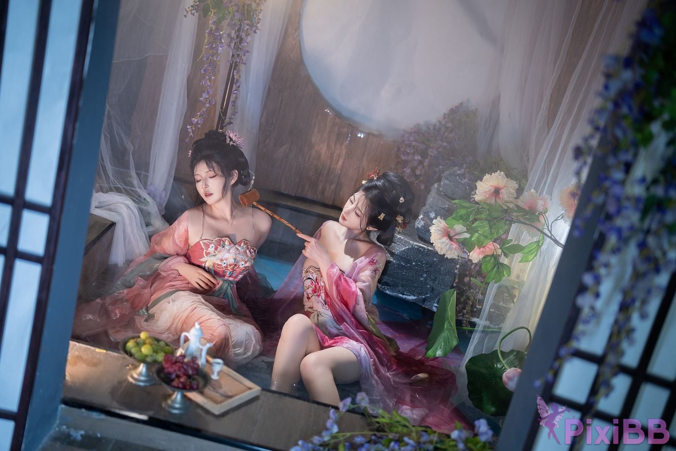 Coser Xing lan shi lan lan jiao lan mei ya and Natsuko PixiBB.COM 028