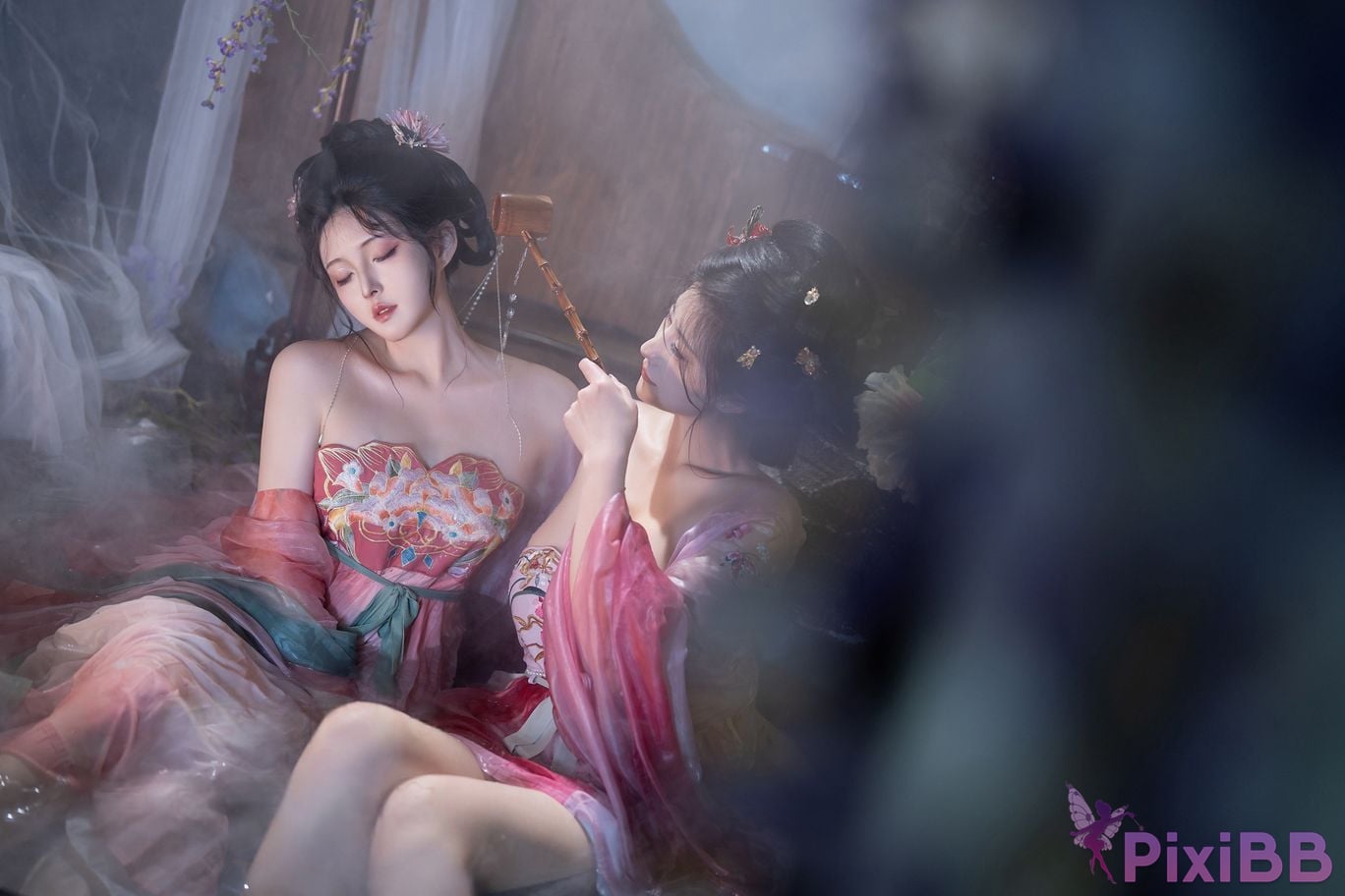 Coser Xing lan shi lan lan jiao lan mei ya and Natsuko PixiBB.COM 032