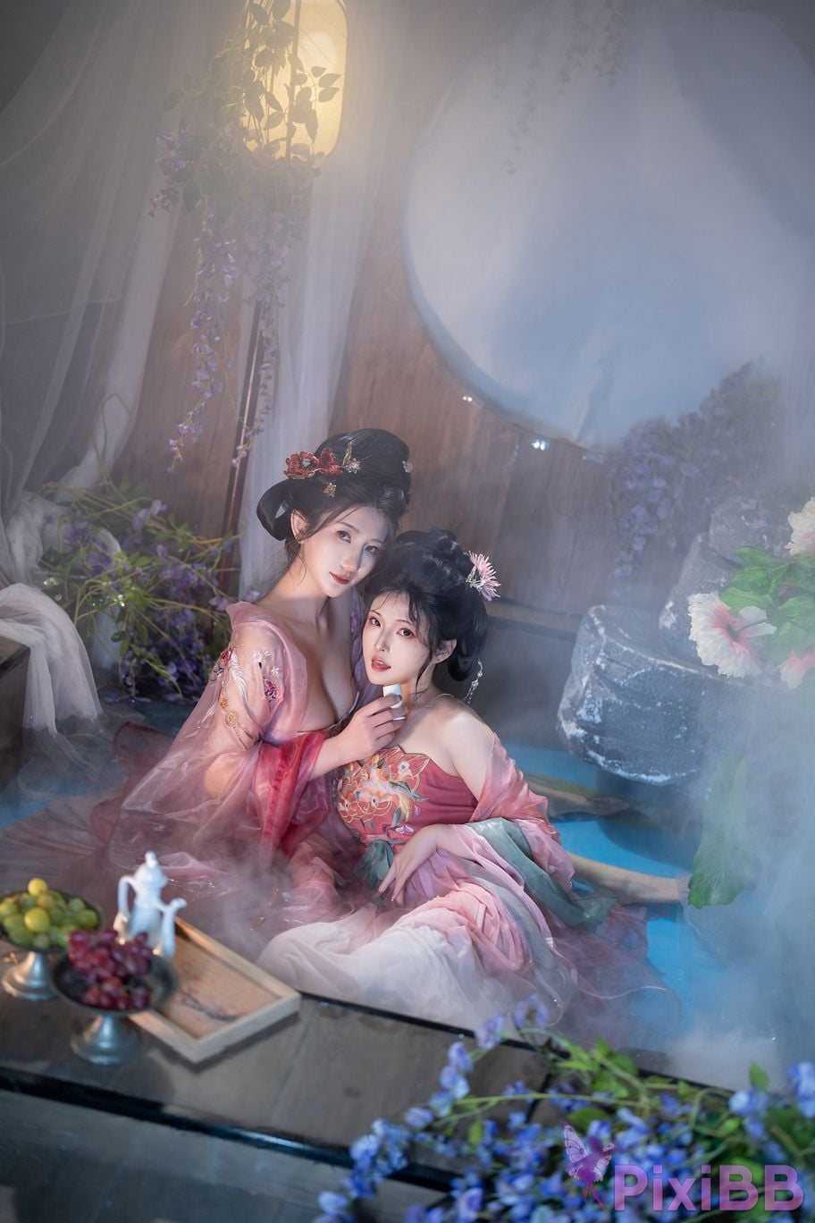 Coser Xing lan shi lan lan jiao lan mei ya and Natsuko PixiBB.COM 035