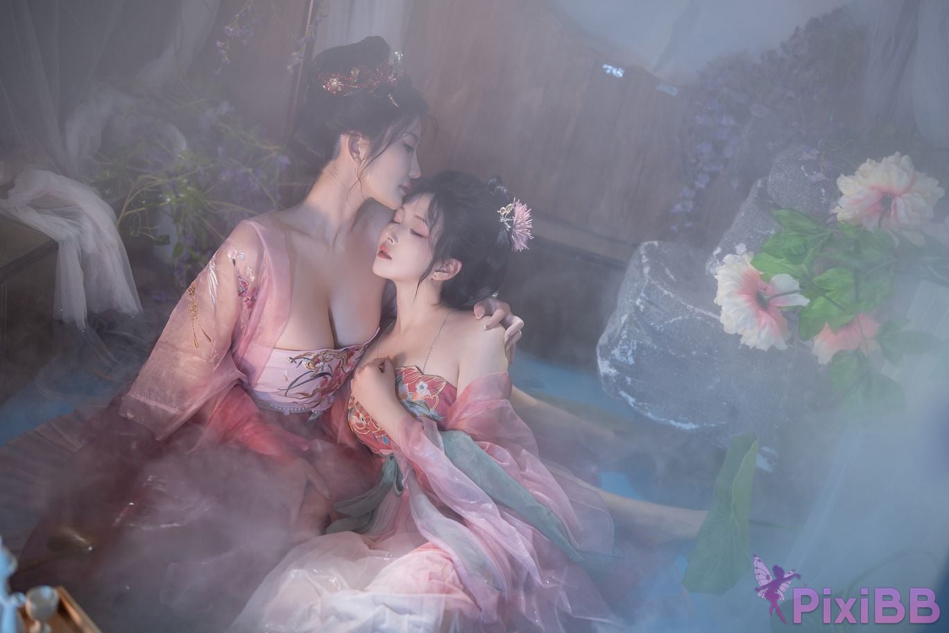Coser Xing lan shi lan lan jiao lan mei ya and Natsuko PixiBB.COM 037