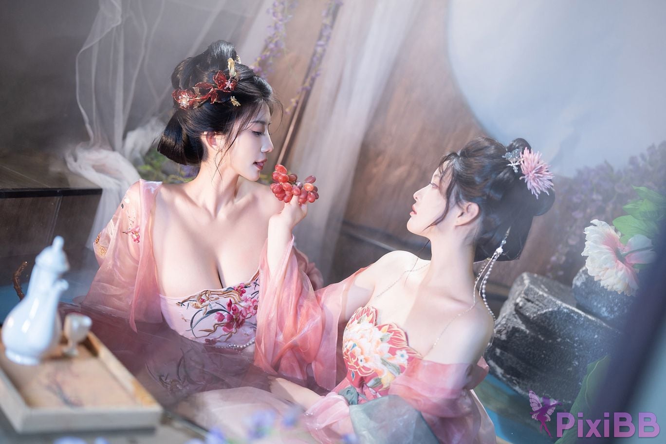 Coser Xing lan shi lan lan jiao lan mei ya and Natsuko PixiBB.COM 041