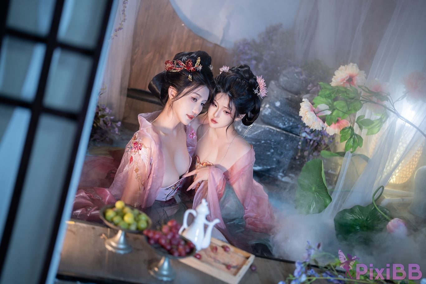 Coser Xing lan shi lan lan jiao lan mei ya and Natsuko PixiBB.COM 042