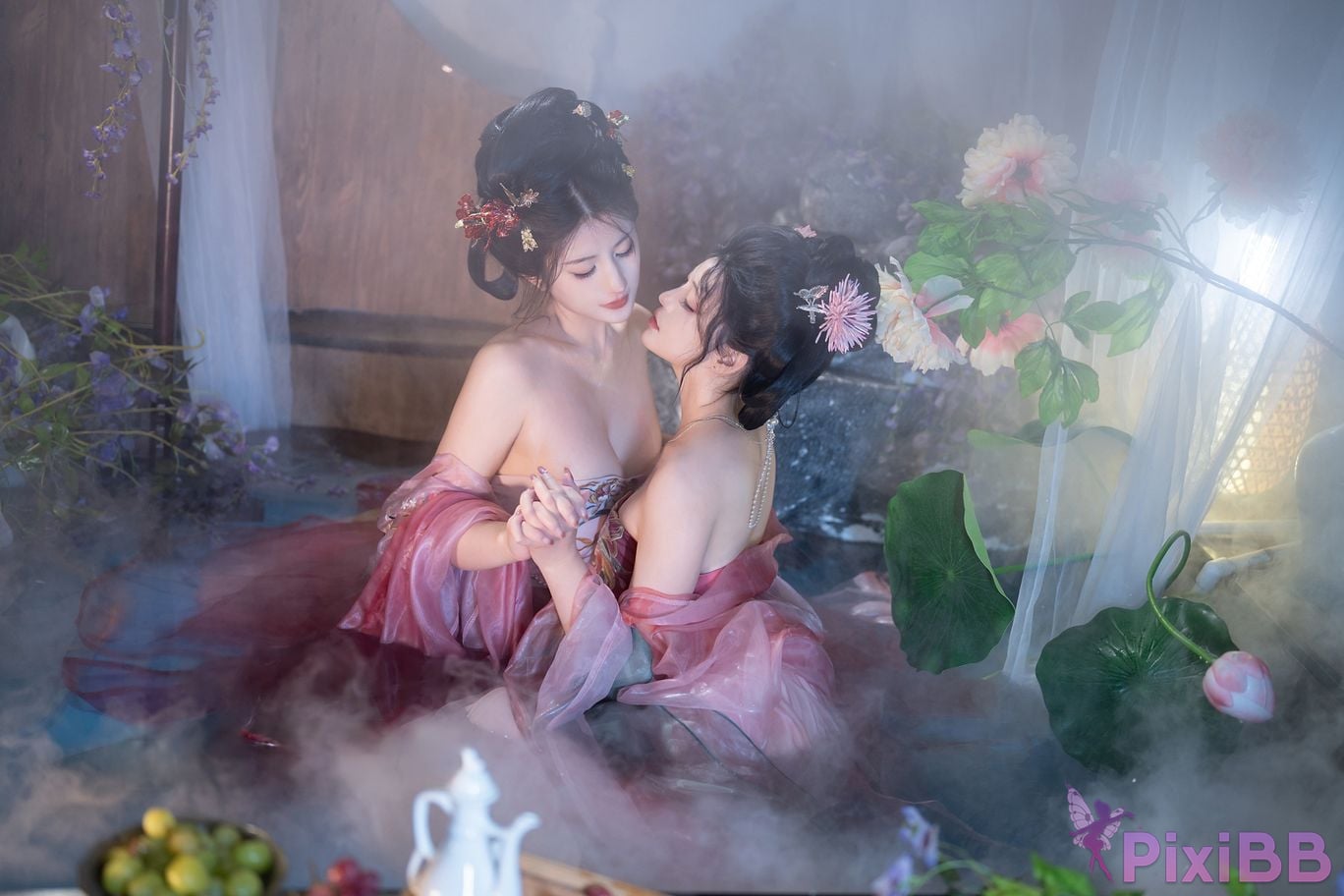 Coser Xing lan shi lan lan jiao lan mei ya and Natsuko PixiBB.COM 045