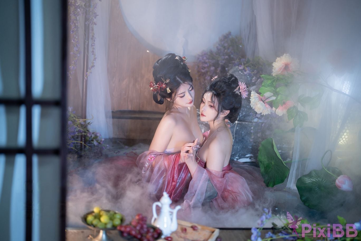 Coser Xing lan shi lan lan jiao lan mei ya and Natsuko PixiBB.COM 046