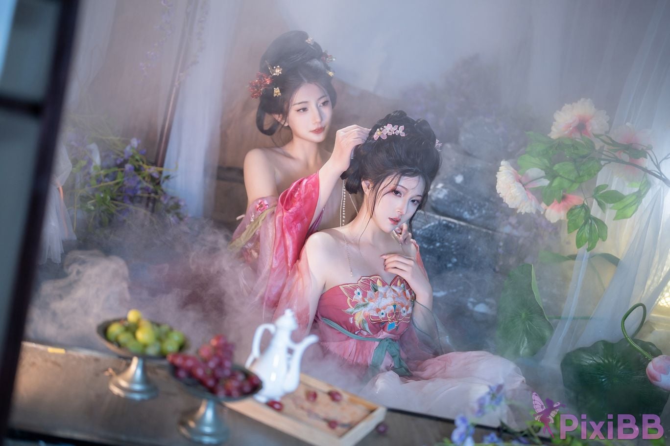 Coser Xing lan shi lan lan jiao lan mei ya and Natsuko PixiBB.COM 048