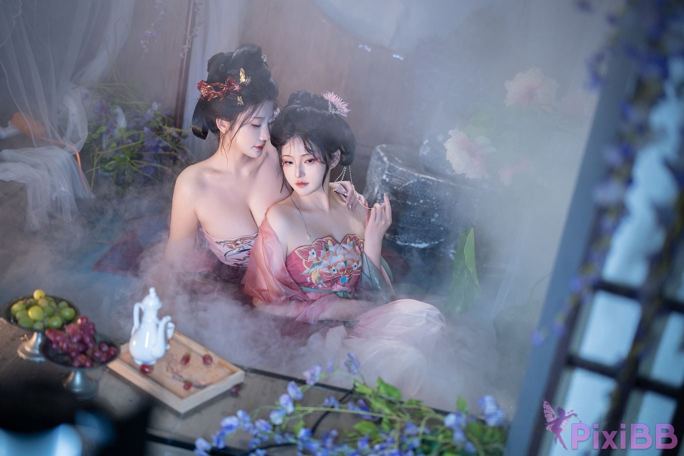 Coser Xing lan shi lan lan jiao lan mei ya and Natsuko PixiBB.COM 049