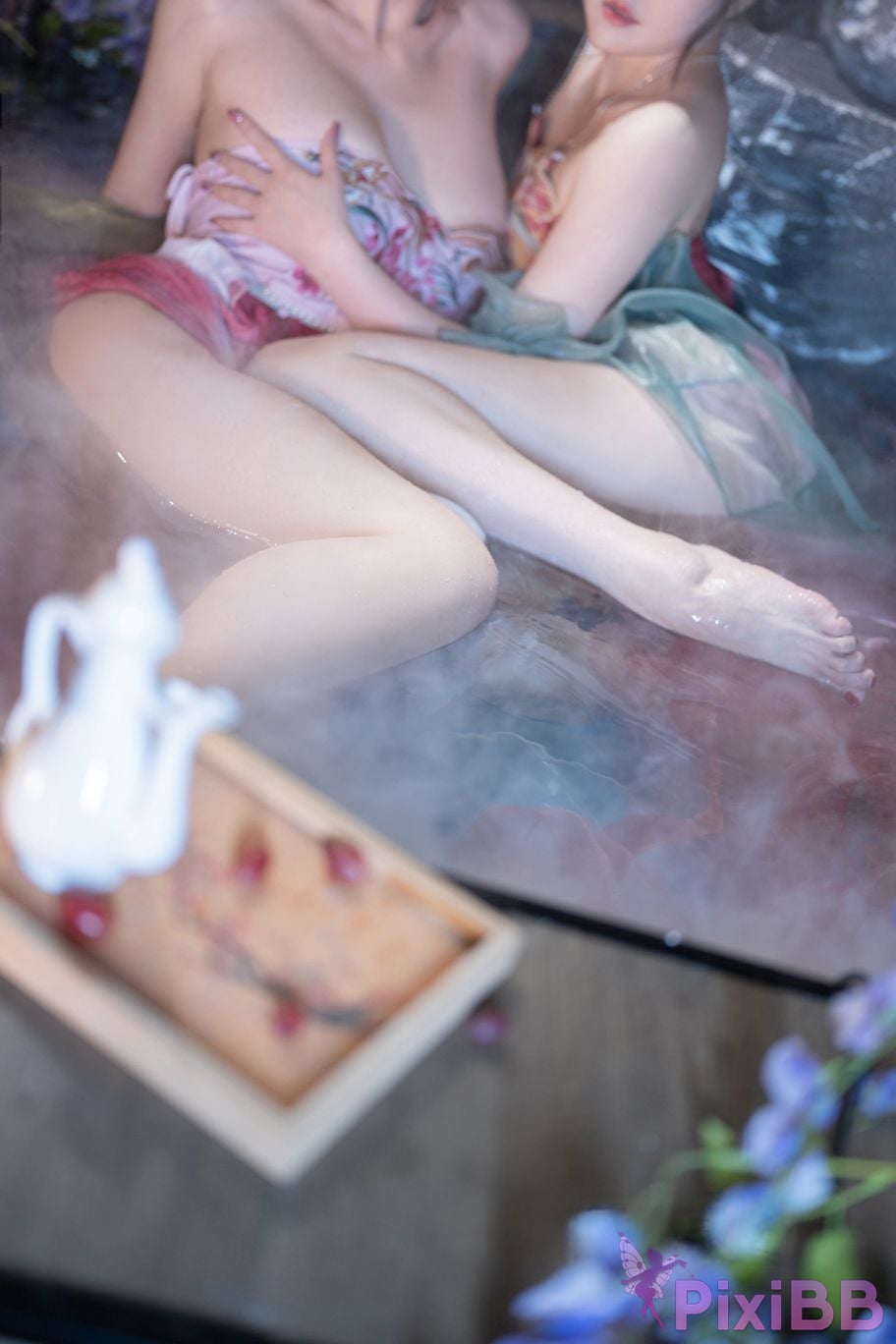 Coser Xing lan shi lan lan jiao lan mei ya and Natsuko PixiBB.COM 056