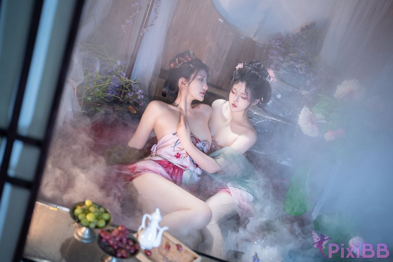 Coser Xing lan shi lan lan jiao lan mei ya and Natsuko PixiBB.COM 057