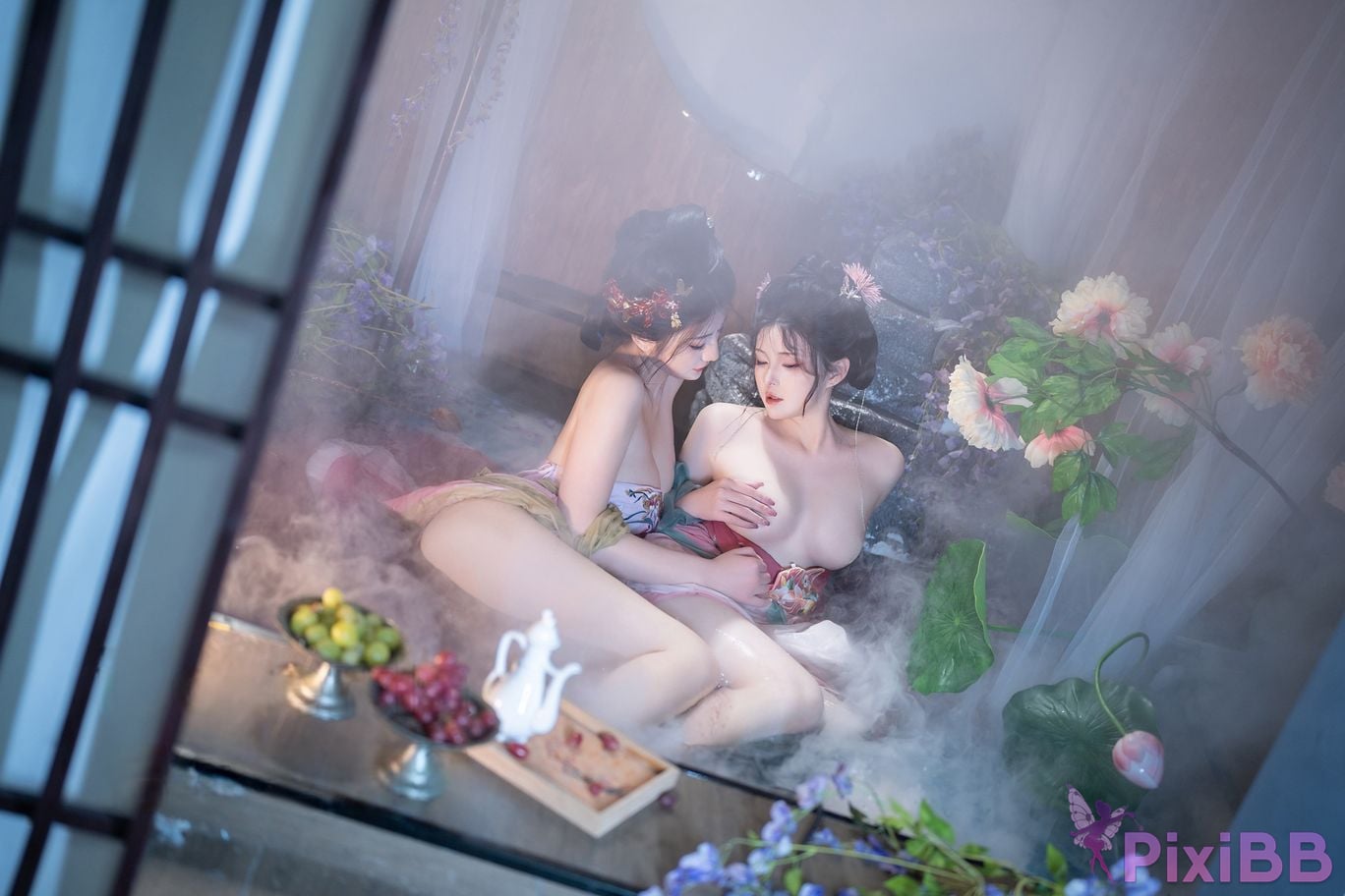 Coser Xing lan shi lan lan jiao lan mei ya and Natsuko PixiBB.COM 060