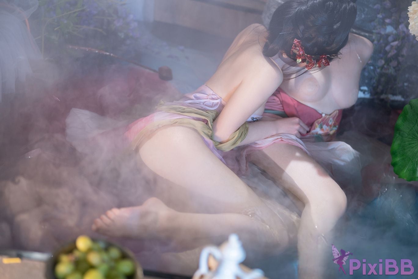 Coser Xing lan shi lan lan jiao lan mei ya and Natsuko PixiBB.COM 062