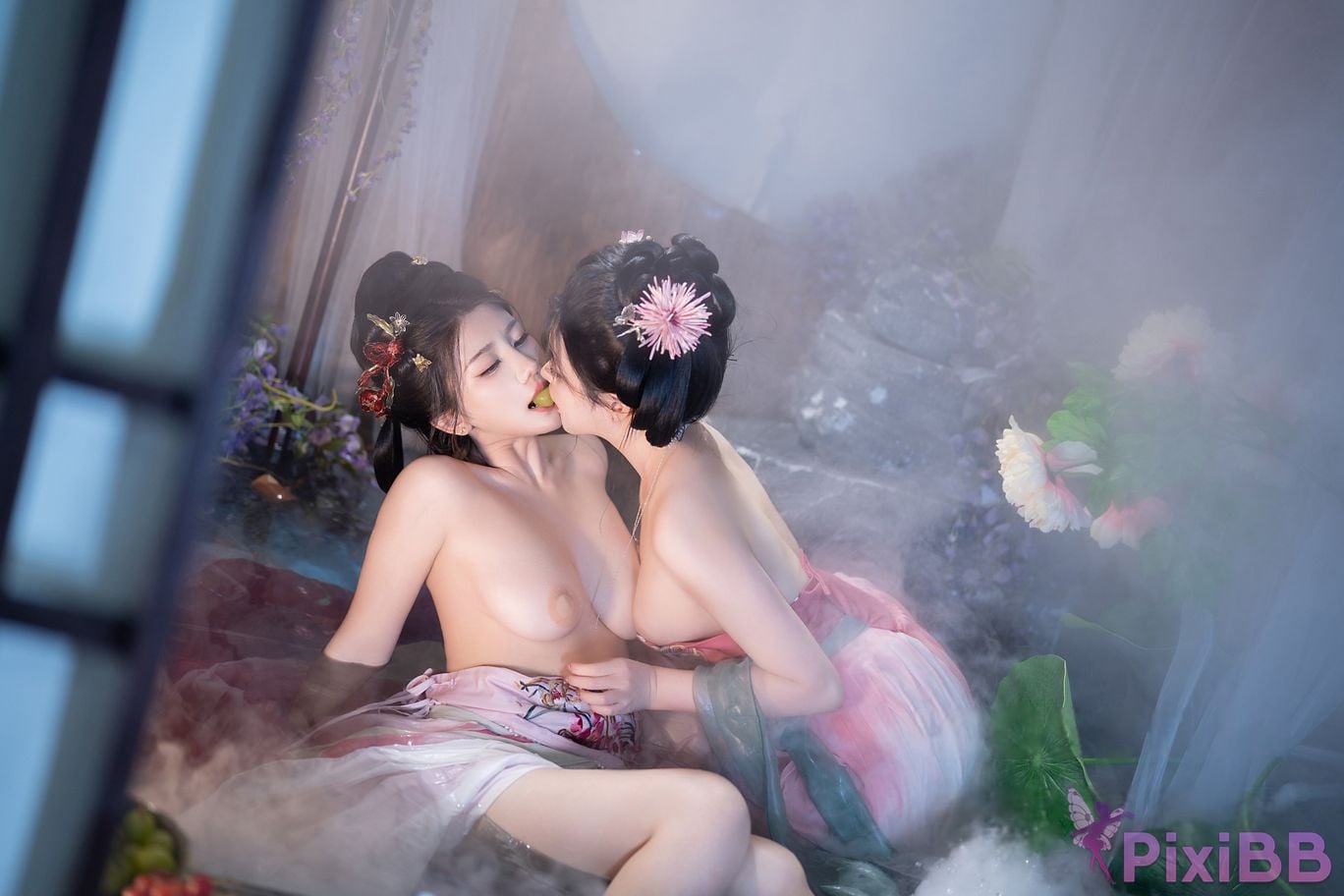 Coser Xing lan shi lan lan jiao lan mei ya and Natsuko PixiBB.COM 075
