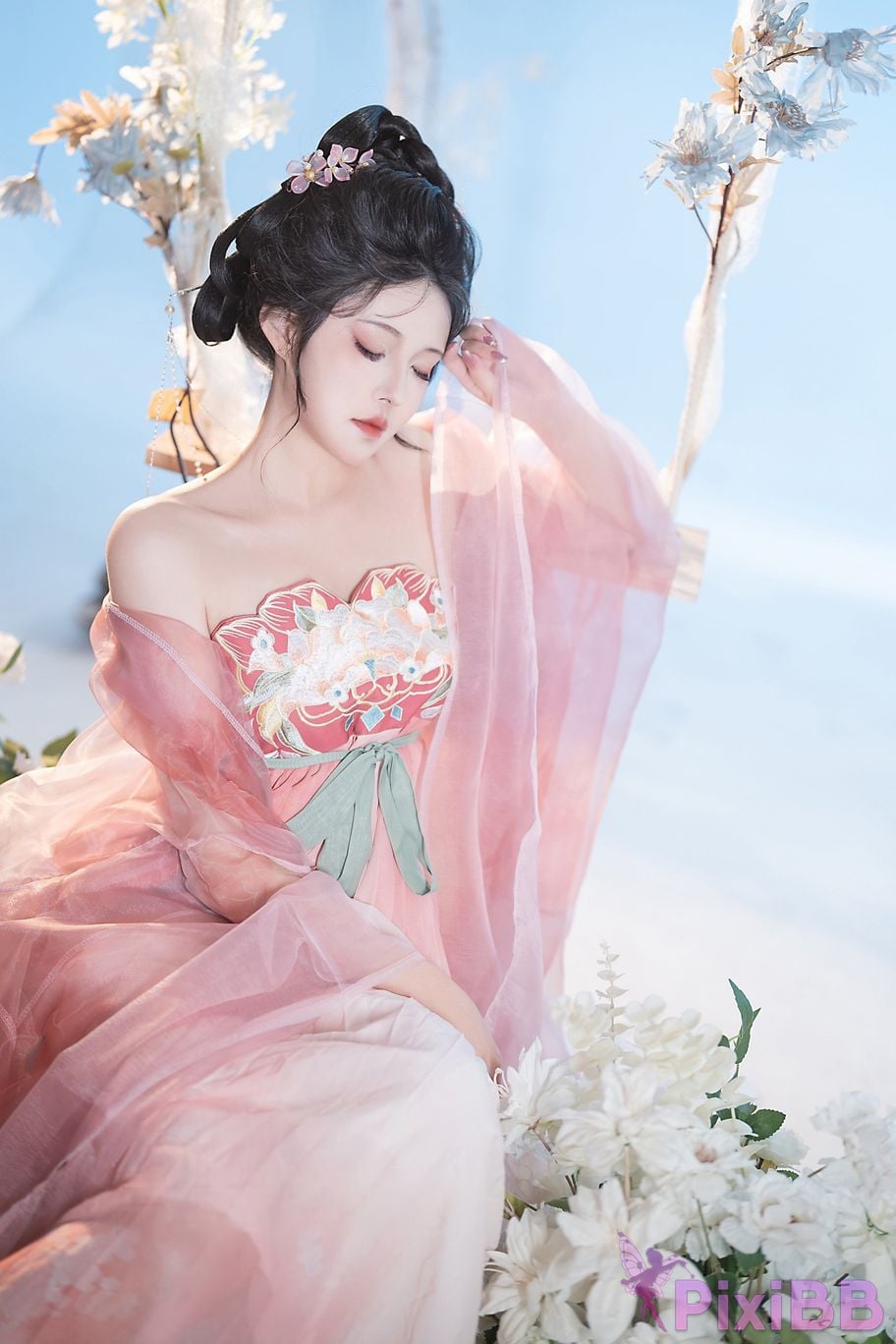 Coser Xing lan shi lan lan jiao lan mei ya and Natsuko PixiBB.COM 081