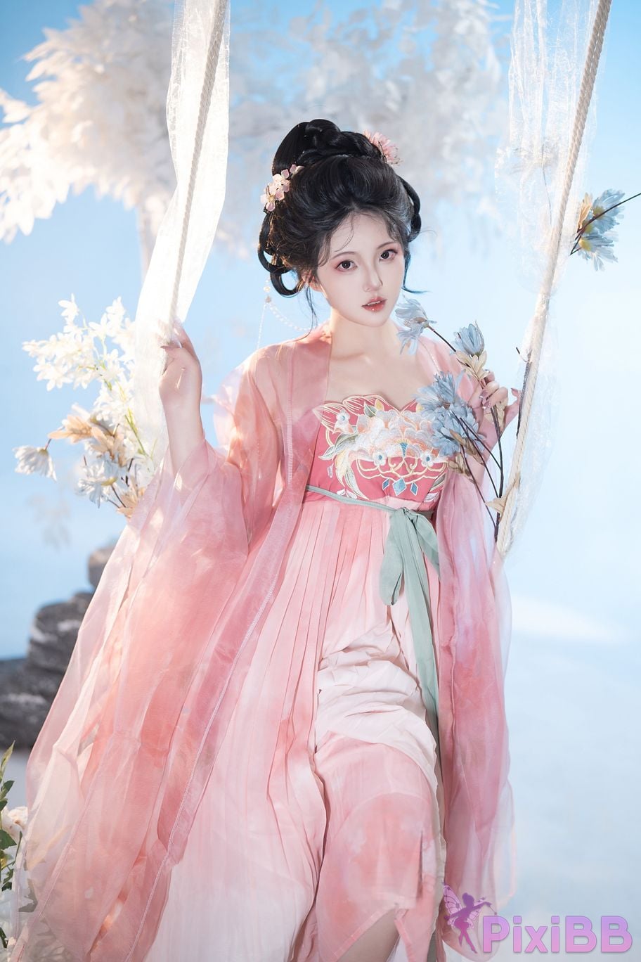 Coser Xing lan shi lan lan jiao lan mei ya and Natsuko PixiBB.COM 088