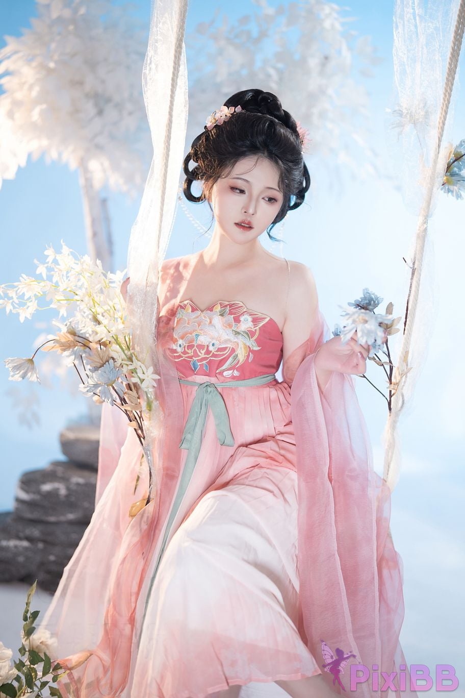 Coser Xing lan shi lan lan jiao lan mei ya and Natsuko PixiBB.COM 092