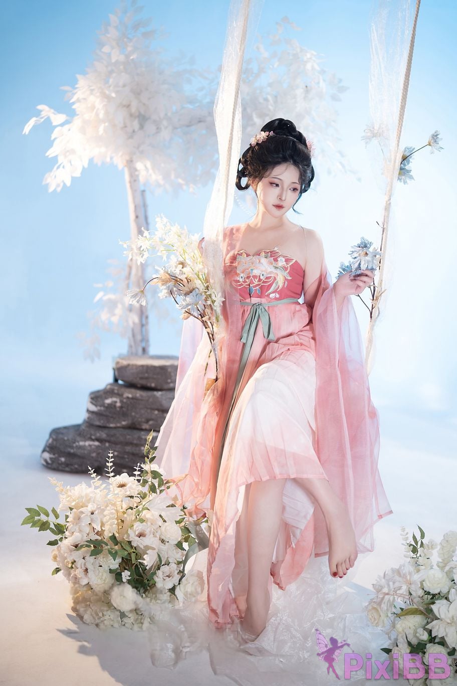 Coser Xing lan shi lan lan jiao lan mei ya and Natsuko PixiBB.COM 093